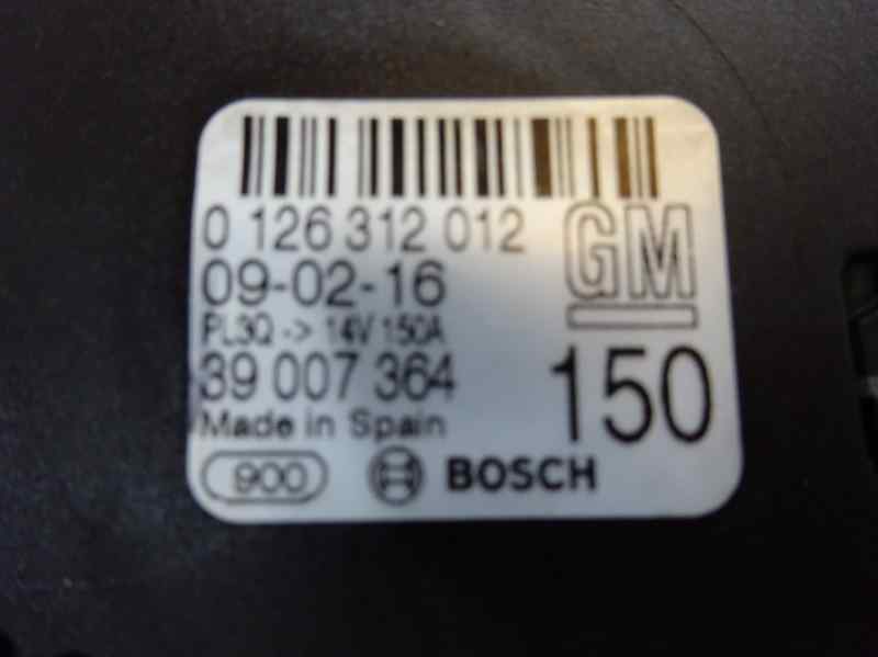 ALTERNADOR OPEL CORSA 1.3 CDTI ECOFLEX MT 75CV