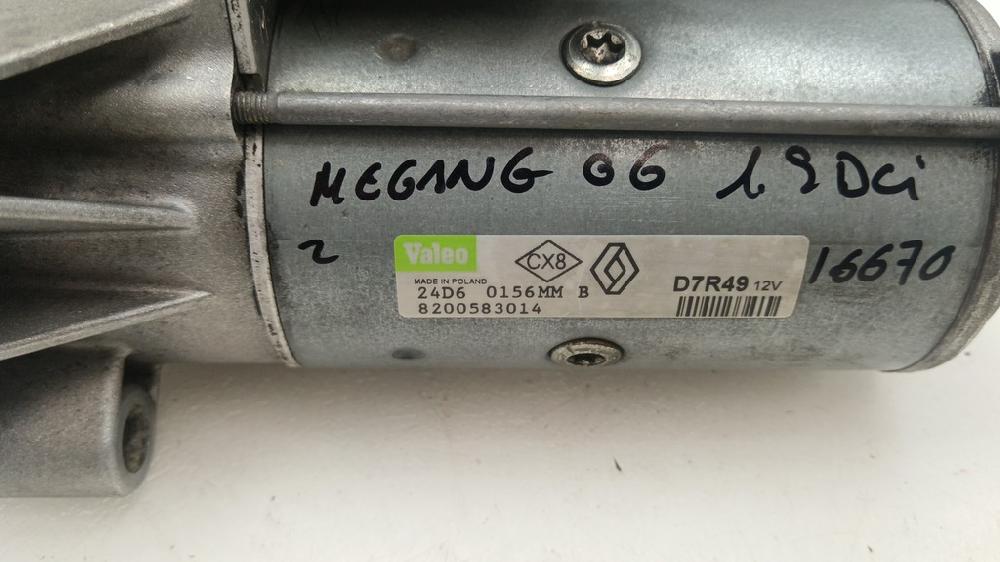MOTOR ARRANQUE RENAULT MEGANE 1.9 DCI MT 130CV