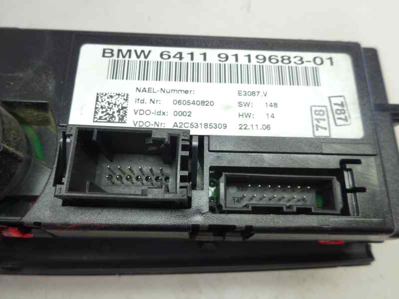 MANDO CLIMATIZADOR BMW SERIE 1 2006 1.6 116I MT 115CV