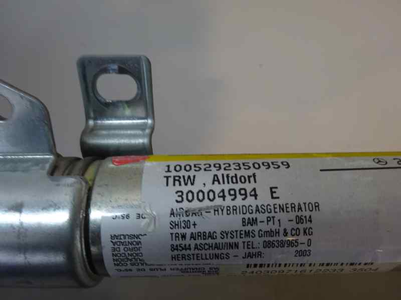 AIRBAG CORTINA DELANTERO DERECHO MERCEDES BENZ CLASE C 2.2 MT 122CV | 90KW