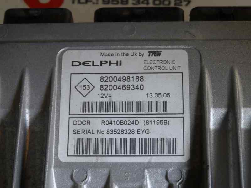 CENTRALITA MOTOR UCE RENAULT MEGANE 1.5 DCI MT 100CV | 74KW