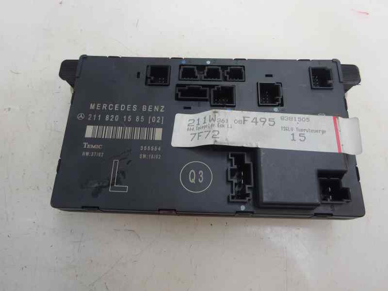 MODULO CONFORT MERCEDES BENZ CLASE E 2003 3.2 320 CDI 5G-TRONIC 204CV