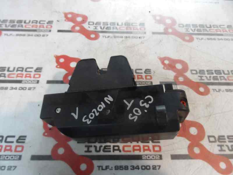 CERRADURA MALETERO PORTON CITROEN C3 1.4 HDI MT 70CV