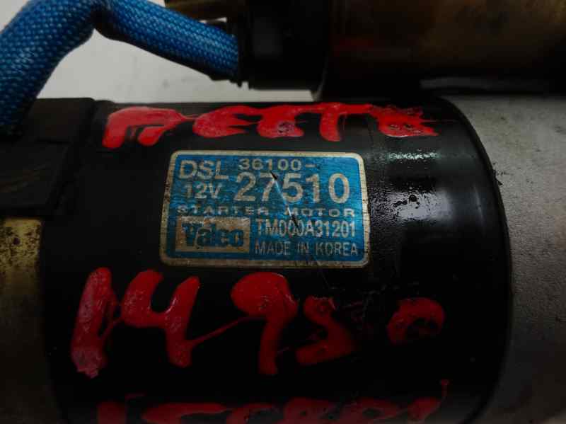 MOTOR ARRANQUE HYUNDAI GETZ 2004 1.5 CRDI MT 82CV