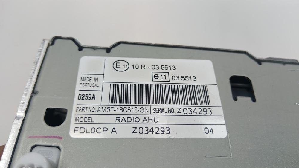 SISTEMA AUDIO RADIO CD FORD CMAX 1.0 ECOBOOST MT 125CV | 92KW