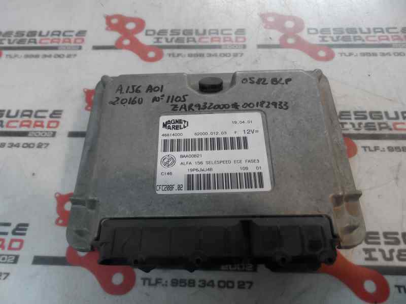 CENTRALITA MOTOR UCE ALFA ROMEO 156 2001 OTROS