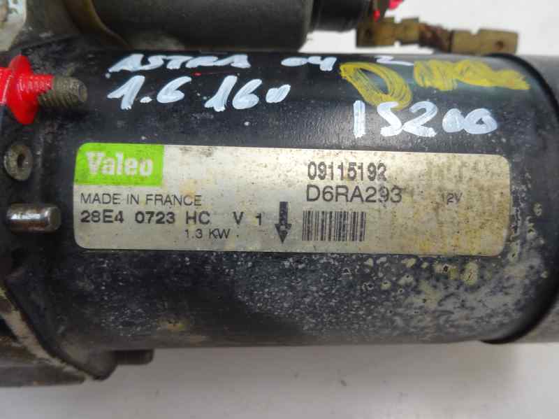 MOTOR ARRANQUE OPEL ASTRA 2004 1.6 MT 105CV | 77KW