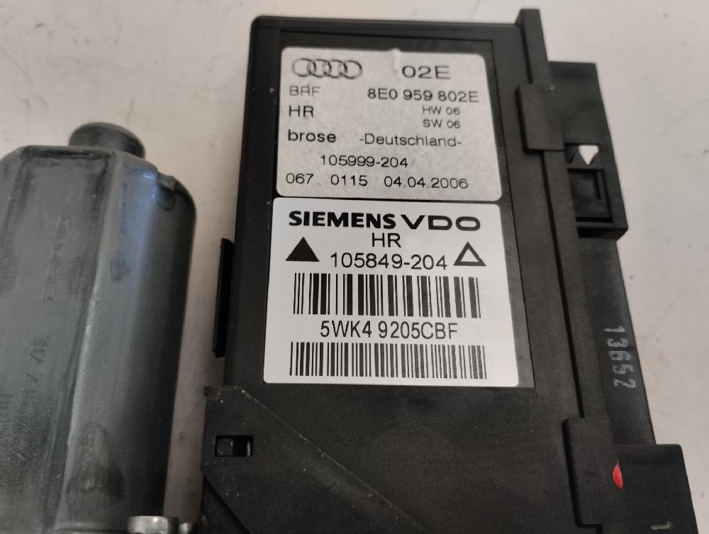 MOTOR ELEVALUNAS TRASERO DERECHO AUDI A4 2.0 TDI MT 140CV | 103KW