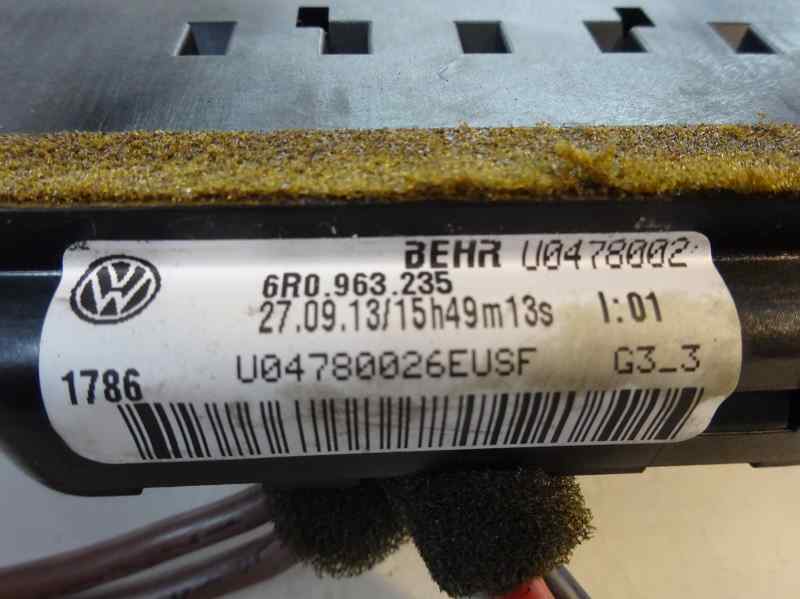 RESISTENCIA CALEFACCION SEAT IBIZA 1.6 TDI MT 90CV