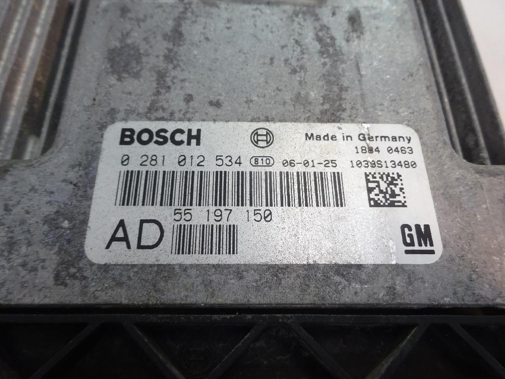 CENTRALITA MOTOR UCE OPEL VECTRA 2006 1.9 CDTI MT 120CV