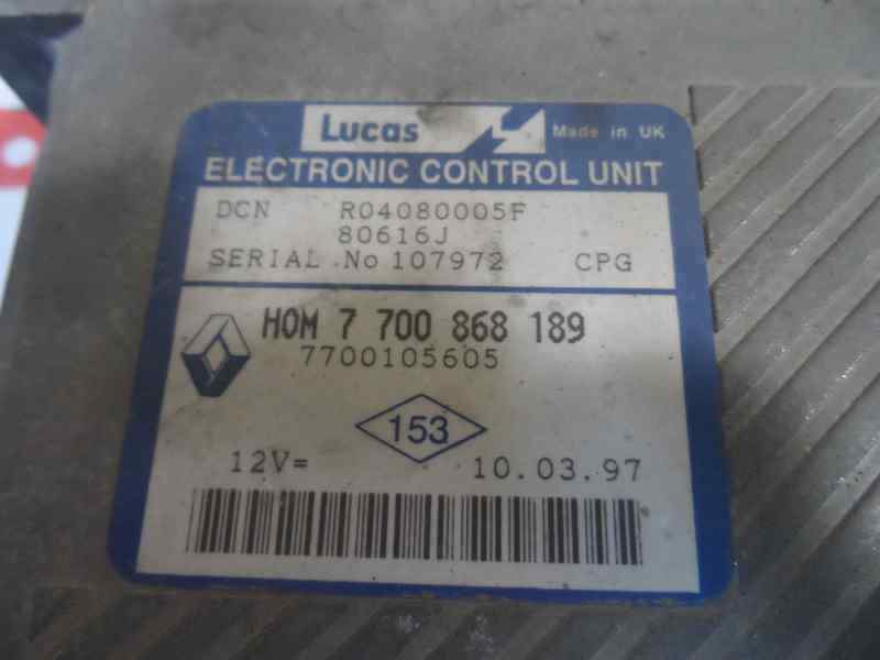 CENTRALITA MOTOR UCE RENAULT MEGANE 1.9 DTI MT 100CV