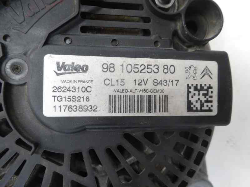 ALTERNADOR PEUGEOT 208 2017 1.6 MT 75CV | 55KW