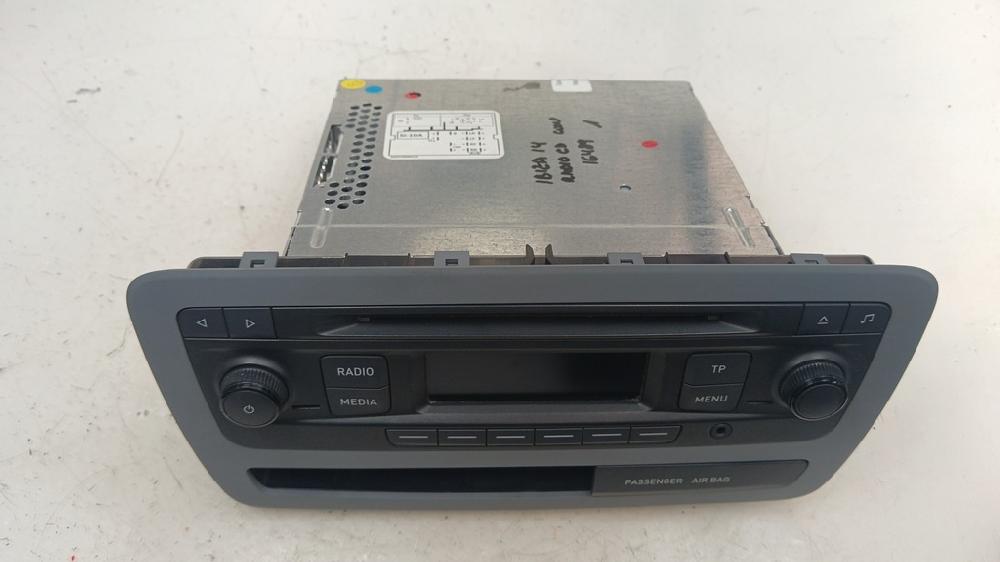 SISTEMA AUDIO RADIO CD SEAT IBIZA 1.2 70CV, GASOLINA, MT, ACCIONAMIENTO DELANTERO