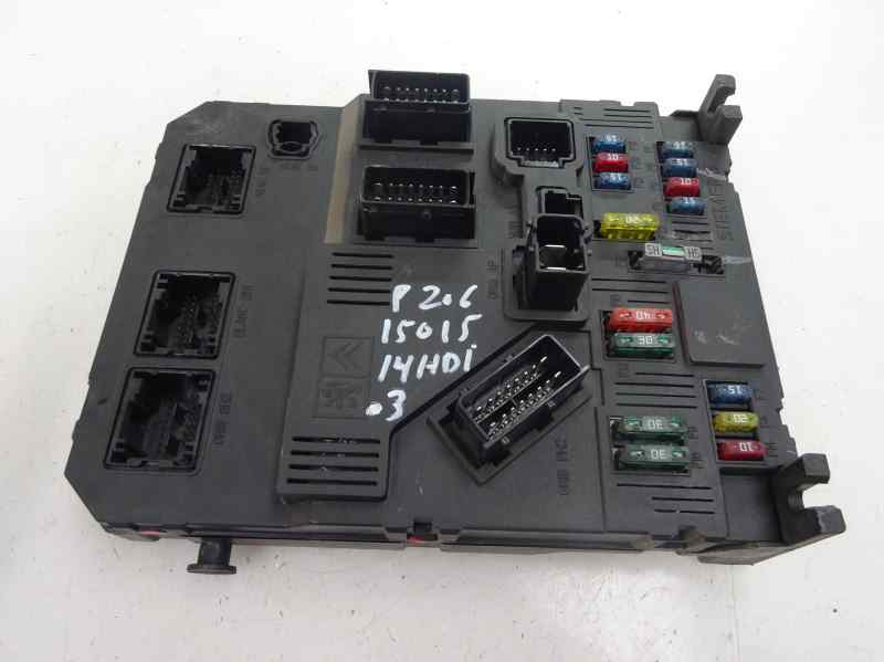 CAJA RELES FUSIBLES PEUGEOT 206 1.4 HDI MT 70CV