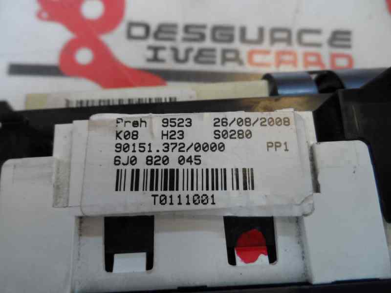 MANDO CALEFACCION AIRE ACONDICIONADO SEAT IBIZA 1.4 TDI MT 80CV