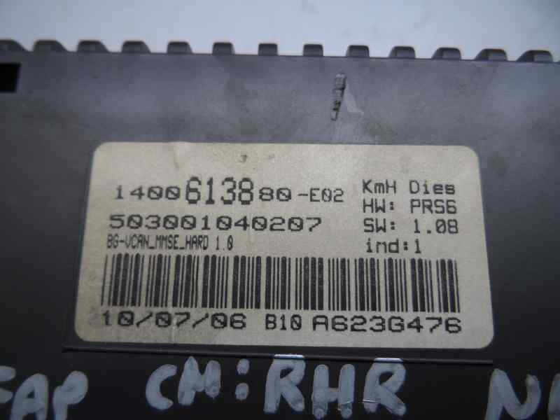CUADRO INSTRUMENTOS CITROEN C8 2.0 HDI MT 138CV