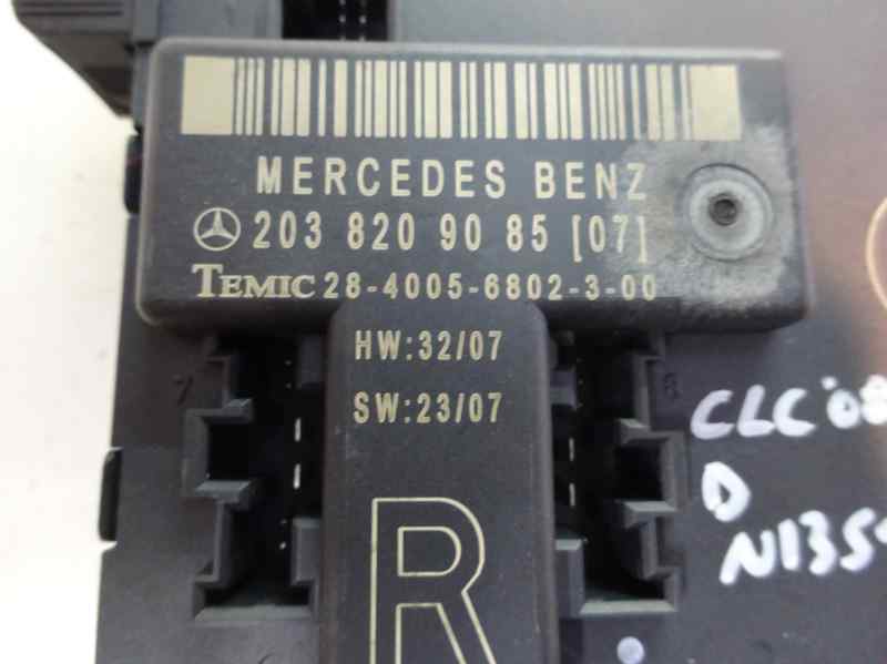 MODULO CONFORT MERCEDES BENZ CLASE CLC 2009 1.8 MT 143CV | 105KW