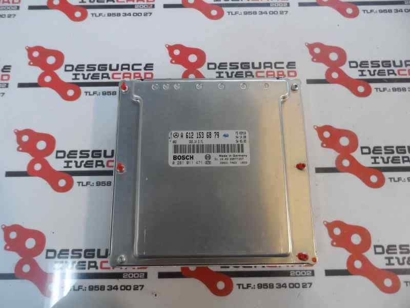 CENTRALITA MOTOR UCE MERCEDES BENZ CLASE CLK 2004 2.7 CLK 270 CDI MT 170CV