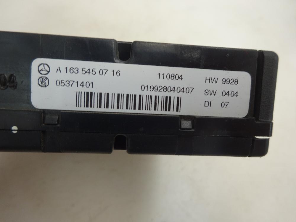MODULO ELECTRONICO MERCEDES BENZ CLASE M 2005 2.7 ML 270 CDI MT 163CV