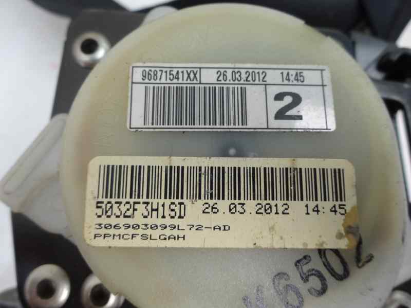 CINTURON SEGURIDAD TRASERO IZQUIERDO CITROEN C4 2012 1.6 90CV HDI FAP