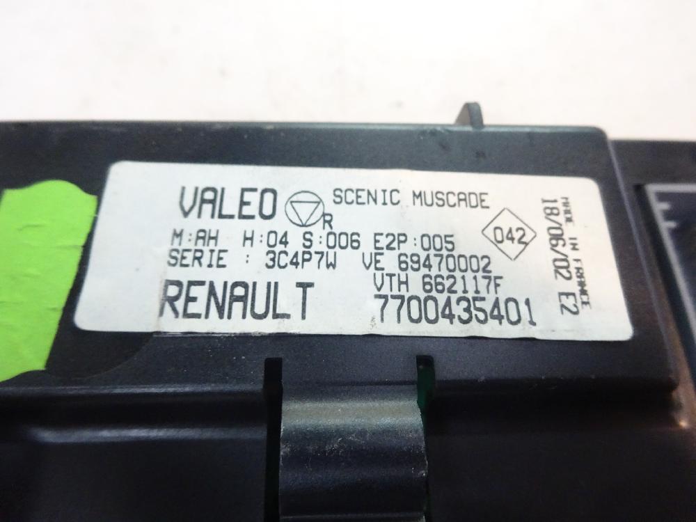 MANDO CLIMATIZADOR RENAULT SCENIC 1.9 DCI MT 102CV