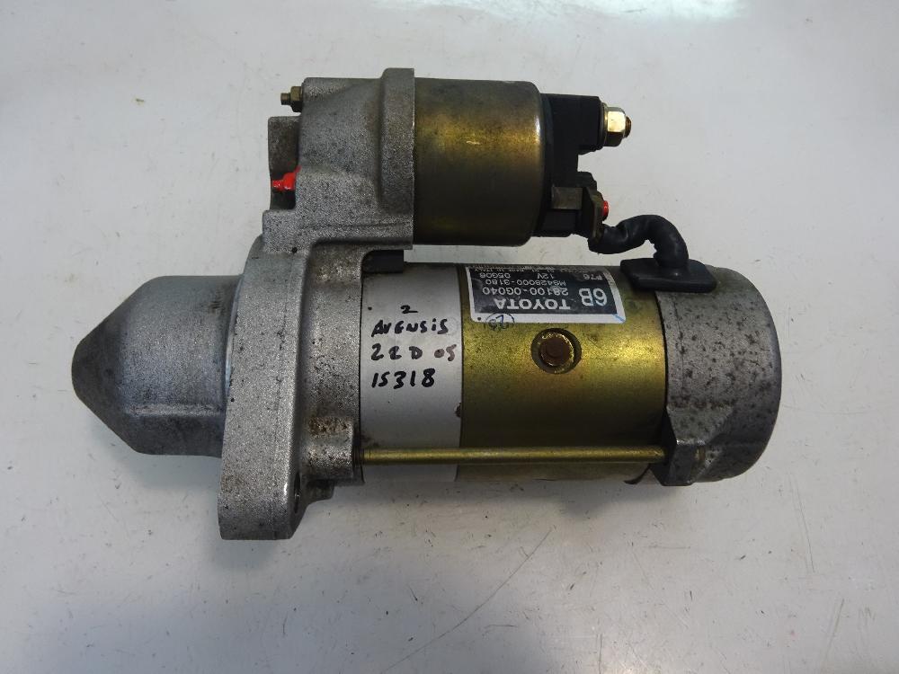 MOTOR ARRANQUE TOYOTA AVENSIS 2.2 D MT 148CV | 109KW