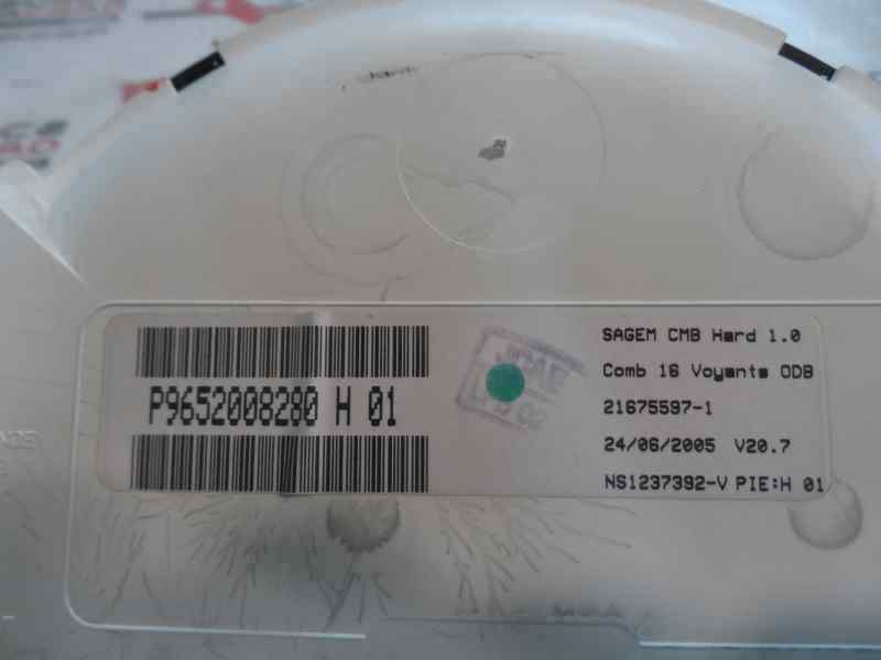 CUADRO INSTRUMENTOS CITROEN C3 1.4 HDI MT 70CV