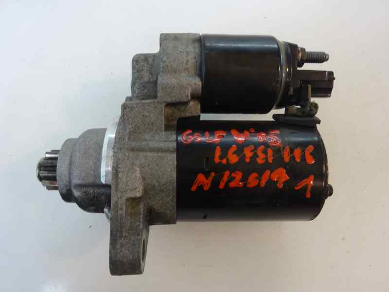 MOTOR ARRANQUE VOLKSWAGEN GOLF 1.6 FSI MT 115CV