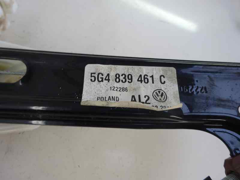 ELEVALUNAS TRASERO IZQUIERDO VOLKSWAGEN GOLF 1.4 TSI MT 125CV | 92KW