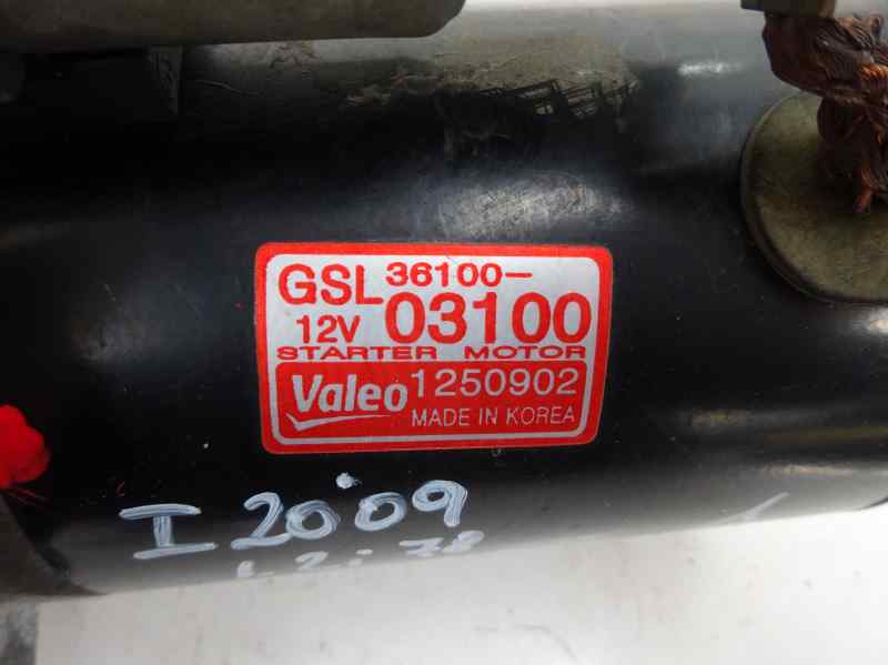 MOTOR ARRANQUE HYUNDAI I20 1.2 MT 78CV