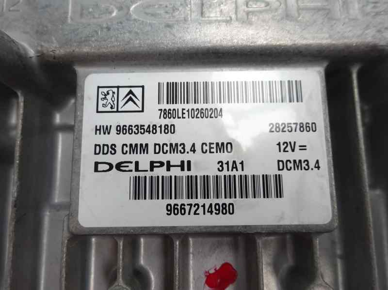 CENTRALITA MOTOR UCE CITROEN C5 2011 2.0 HDI MT 140CV