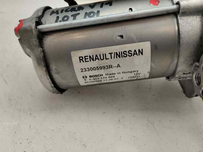 MOTOR ARRANQUE NISSAN MICRA 1.0 MT 73CV
