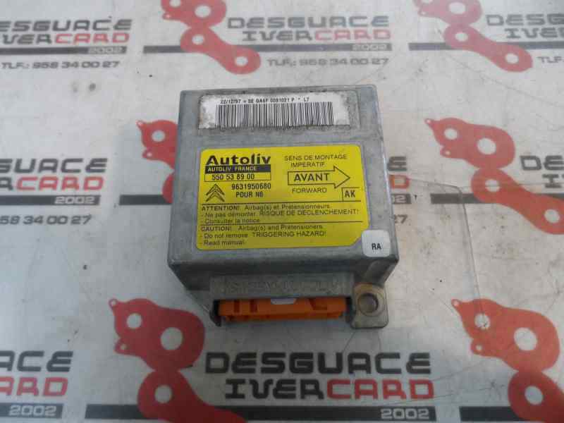 CENTRALITA AIRBAG CITROEN XSARA 1.9 TD MT 90CV