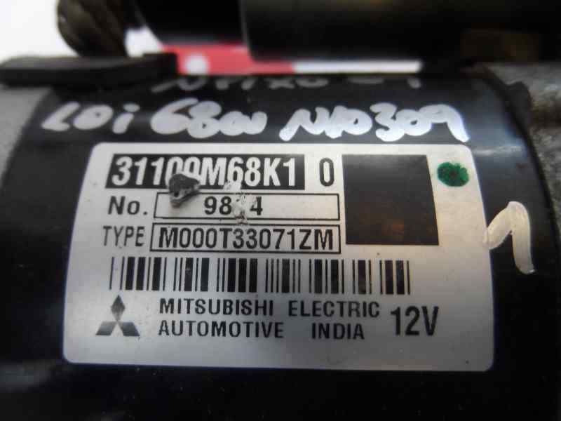 MOTOR ARRANQUE NISSAN PIXO 1.0 MT 68CV | 50KW