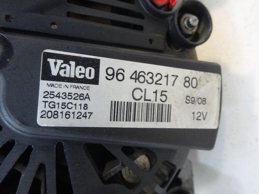 ALTERNADOR CITROEN C4 2008 1.6 HDI MT 90CV
