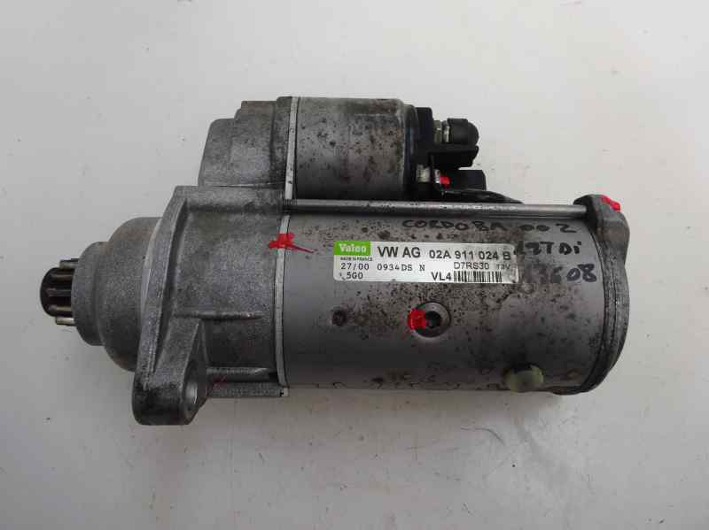MOTOR ARRANQUE SEAT CORDOBA 2000 1.9 MT 90CV | 66KW
