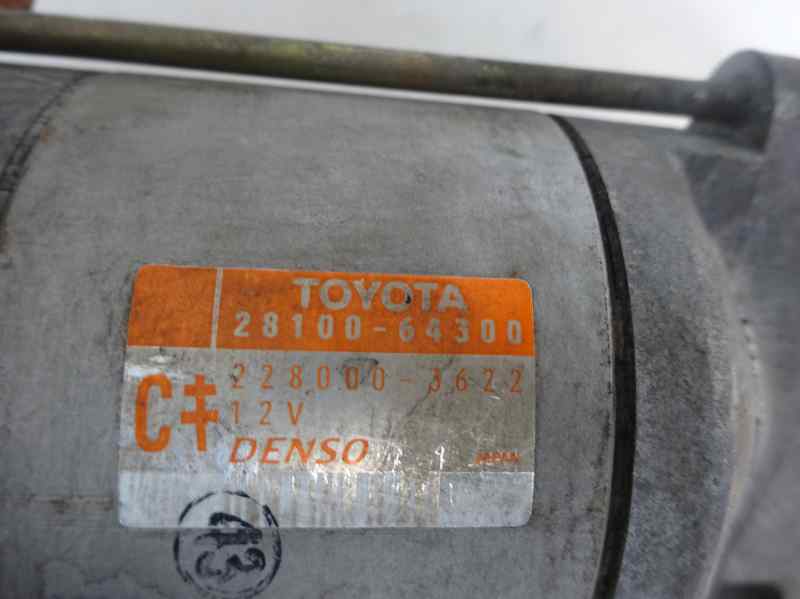 MOTOR ARRANQUE TOYOTA RAV4 2.0 MT 4WD 116CV | 85KW