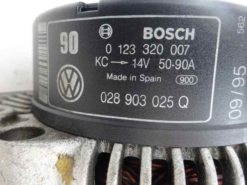 ALTERNADOR VOLKSWAGEN GOLF 1.9 TDI SYNCRO MT 90CV | 66KW