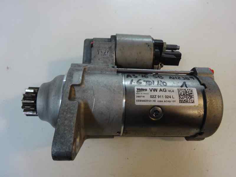 MOTOR ARRANQUE AUDI A3 1.6 TDI MT 110CV