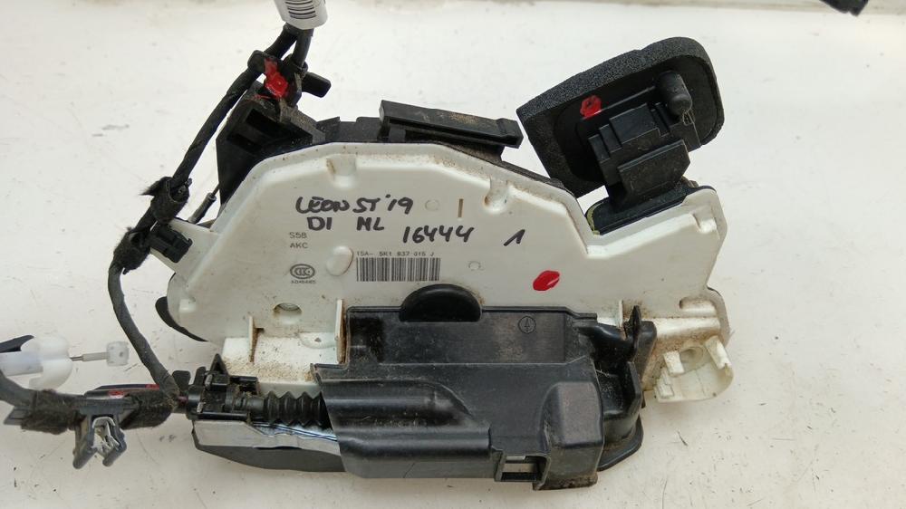 CERRADURA PUERTA DELANTERA IZQUIERDA SEAT LEON 1.6 115CV TRANSMISION AUTOMATICA, DIESEL