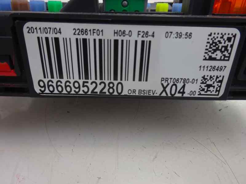 CAJA RELES FUSIBLES CITROEN C3 1.4 HDI AMT 68CV