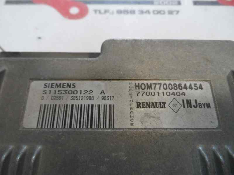 CENTRALITA MOTOR UCE RENAULT MEGANE 1999 1.5 DCI MT 106CV | 78KW