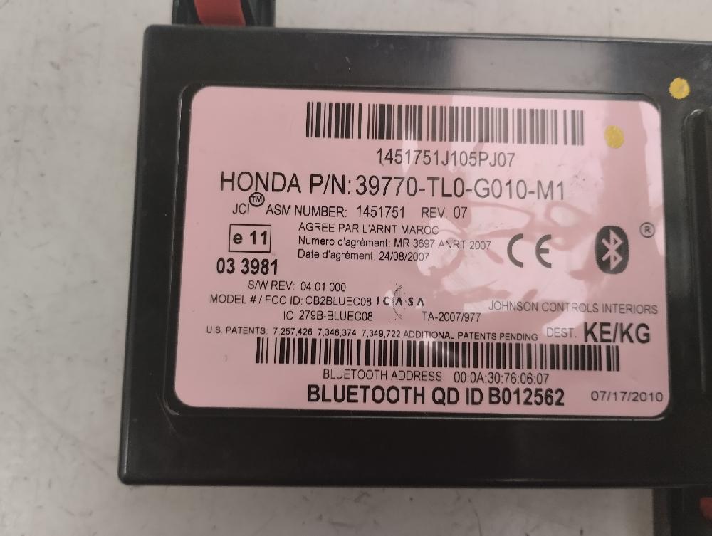 MODULO ELECTRONICO HONDA ACCORD 2.0 MT 156CV | 115KW