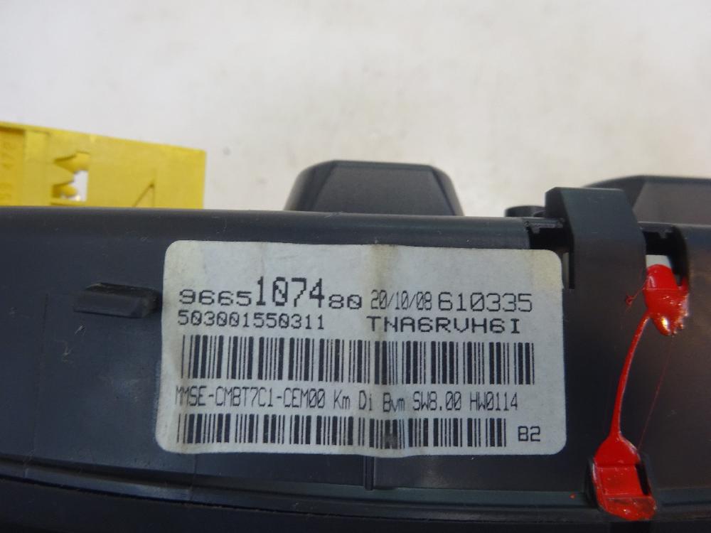CUADRO INSTRUMENTOS PEUGEOT 308 1.6 HDI MT 110CV