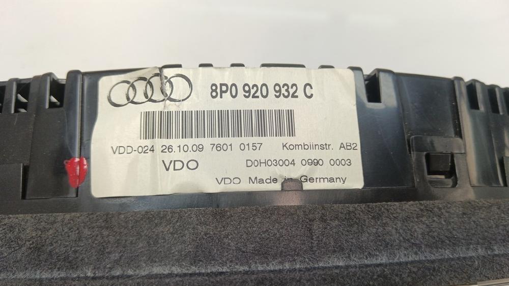 CUADRO INSTRUMENTOS AUDI A3 2.0 TDI DPF MT 140CV
