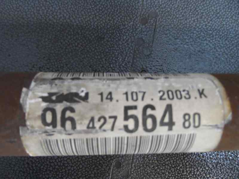 TRANSMISION DELANTERA DERECHA CITROEN C3 1.6 HDI VTR MT 109CV