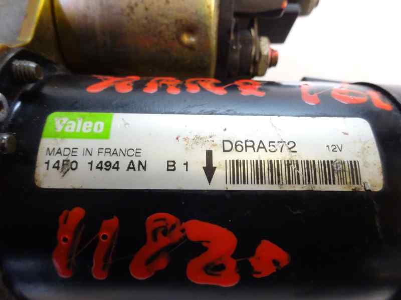 MOTOR ARRANQUE CITROEN XSARA 1.6 MT 88CV | 65KW