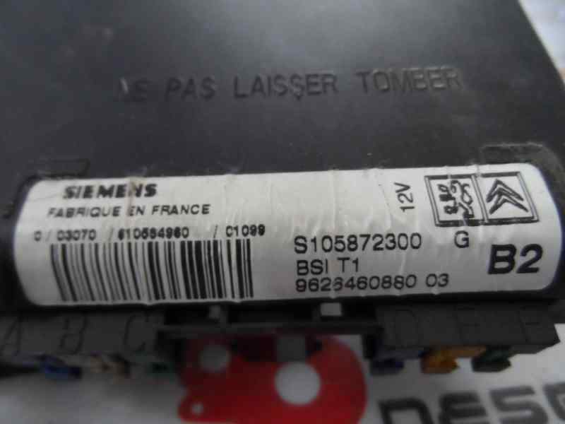 CAJA RELES FUSIBLES PEUGEOT 206 1.9 D MT 70CV