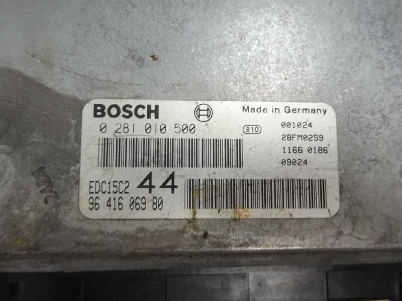 CENTRALITA MOTOR UCE PEUGEOT 206 2001 2.0 HDI MT 90CV