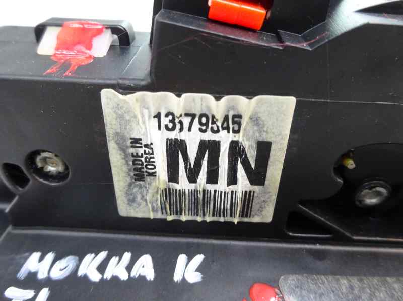 CERRADURA PUERTA TRASERA IZQUIERDA OPEL MOKKA 1.6 D MT AWD 136CV